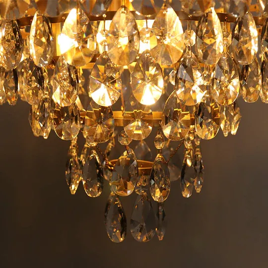 Marilyn Vintage Crystal Luxurious Elegant Chandelier Living Room