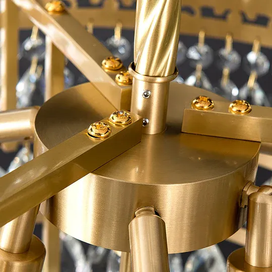 Marilyn Vintage Crystal Luxurious Elegant Chandelier Living Room