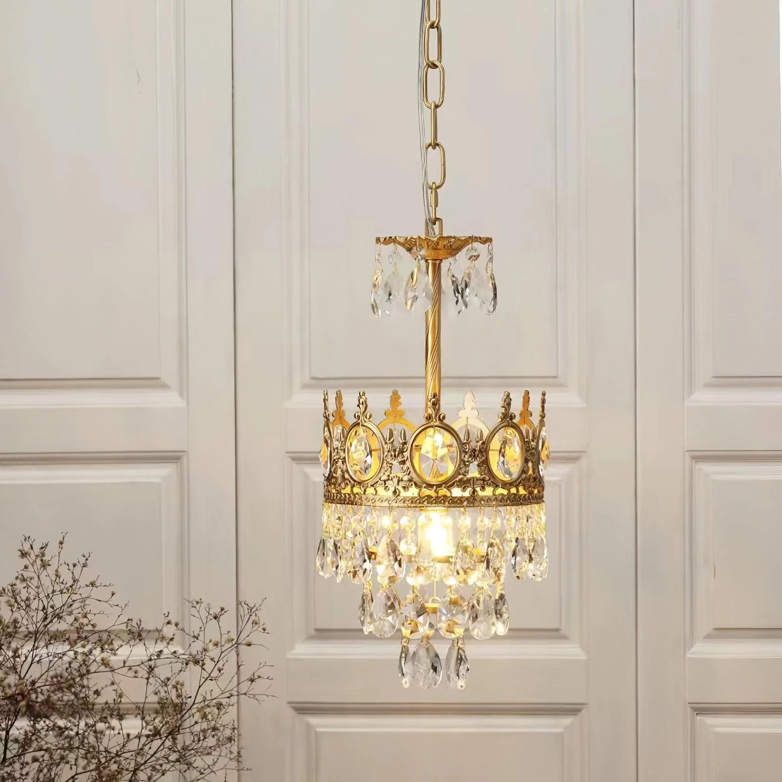 Marilyn Vintage Crystal Luxurious Elegant Chandelier Living Room