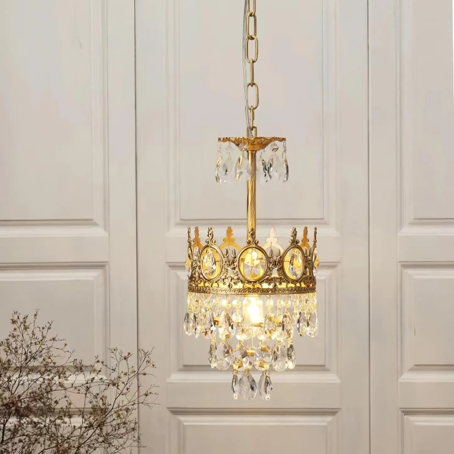 Marilyn Vintage Crystal Luxurious Elegant Chandelier Living Room