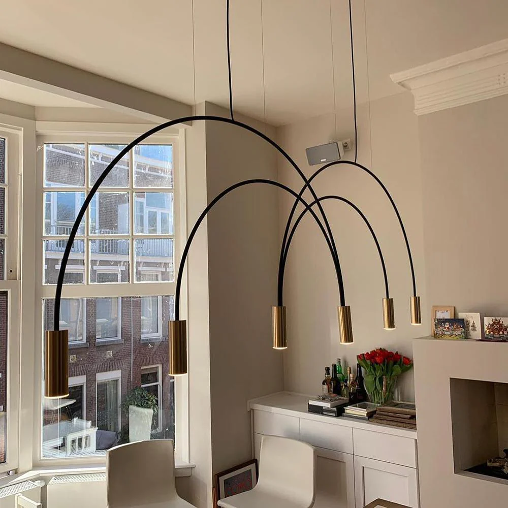 Valentina Modern Minimalism Metal Pendant Light Living Room Dining Room