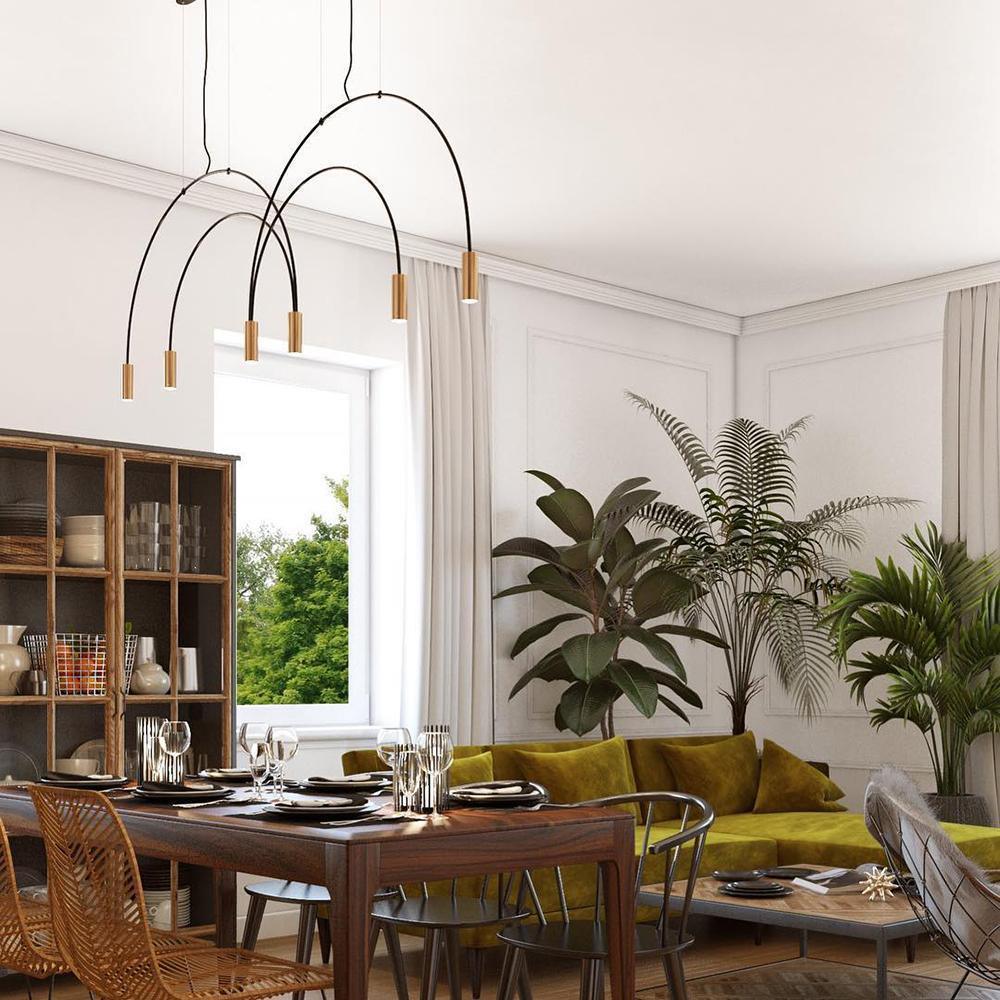 Valentina Modern Minimalism Metal Pendant Light Living Room Dining Room
