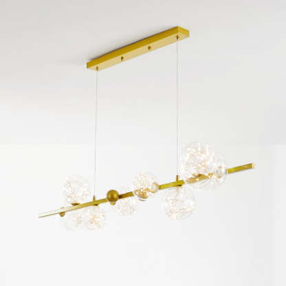 Valentina Art Deco  Luminous Sphere Cluster Glass  Pendant Light