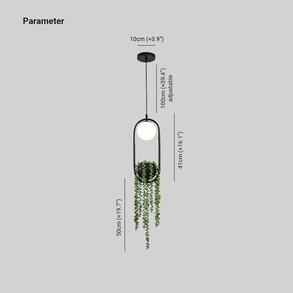 Plant Pot Pendant Light Dimensions, Las Sola