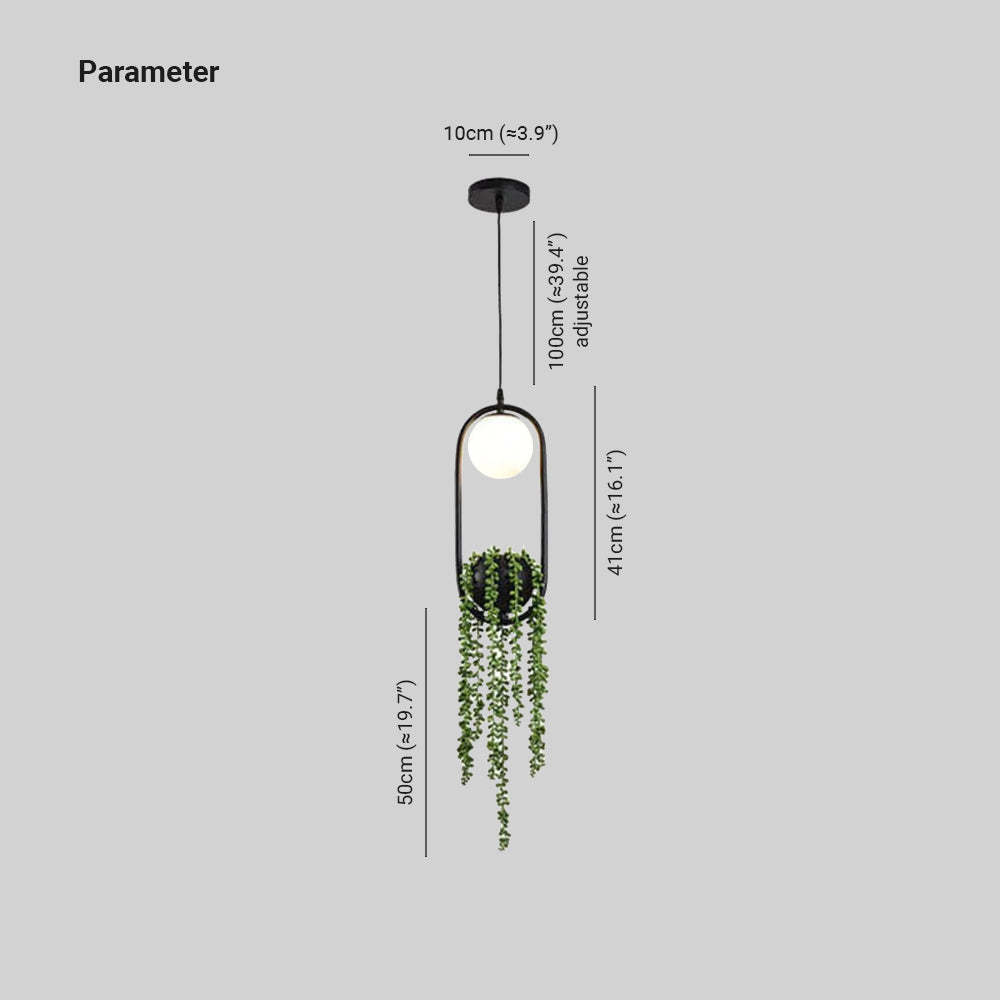 Plant Pot Pendant Light Dimensions, Las Sola