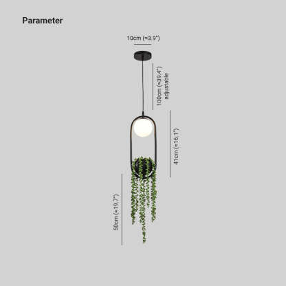 Plant Pot Pendant Light Dimensions, Las Sola