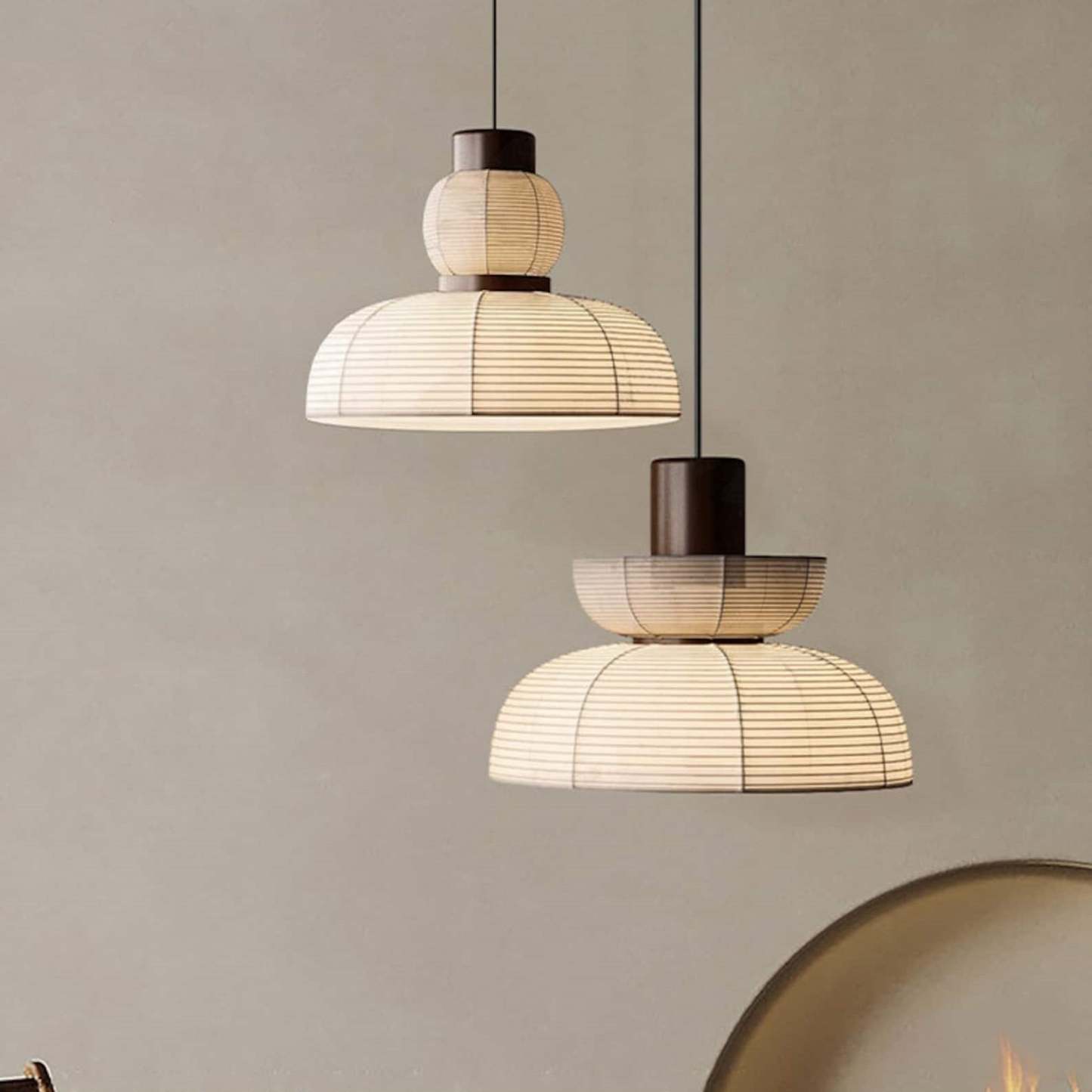 Renée Modern Conical Metal Pendant Light Metal Bedroom