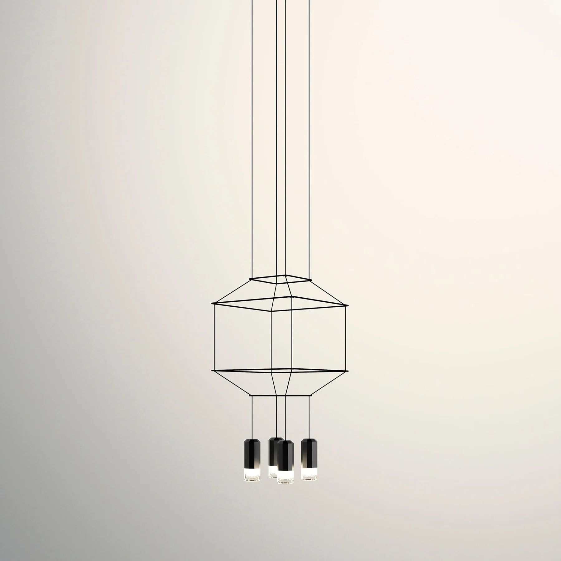 Orr Geometric Style Metal Acrylic Pendant Light Living Room Dining Room