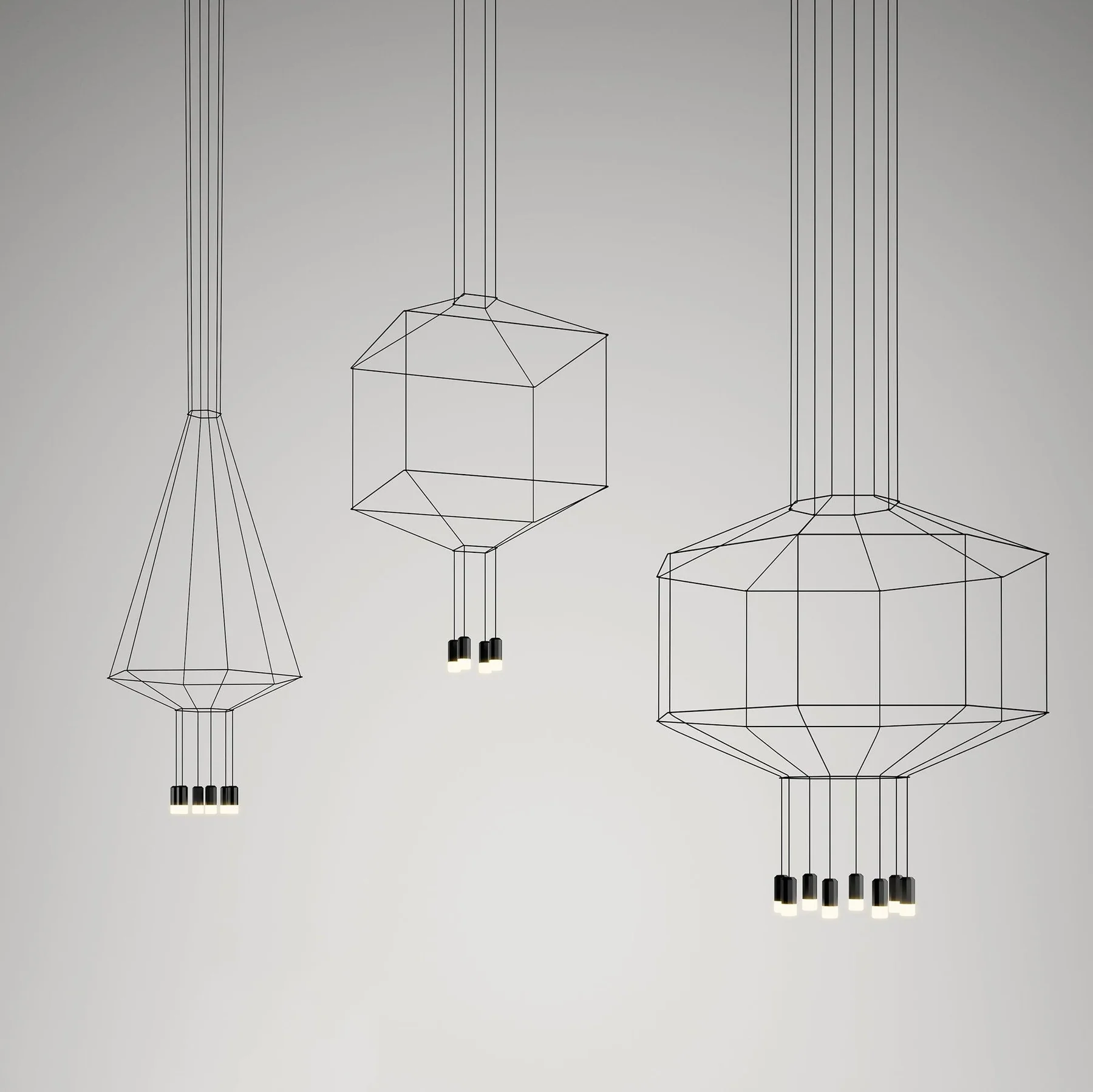 Orr Geometric Style Metal Acrylic Pendant Light Living Room Dining Room