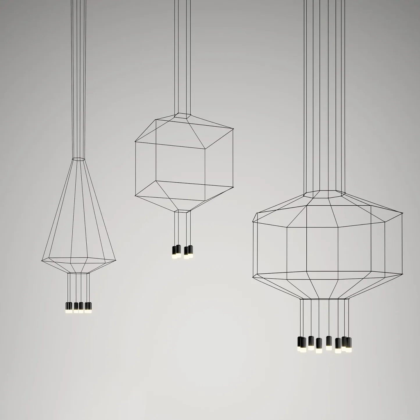 Orr Geometric Style Metal Acrylic Pendant Light Living Room Dining Room