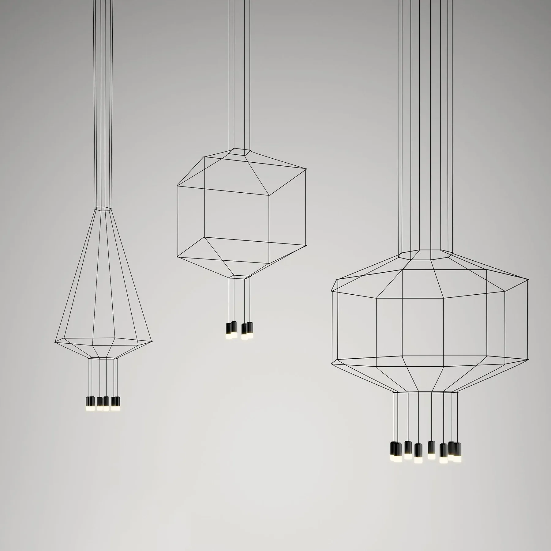 Orr Geometric Style Metal Acrylic Pendant Light Living Room Dining Room