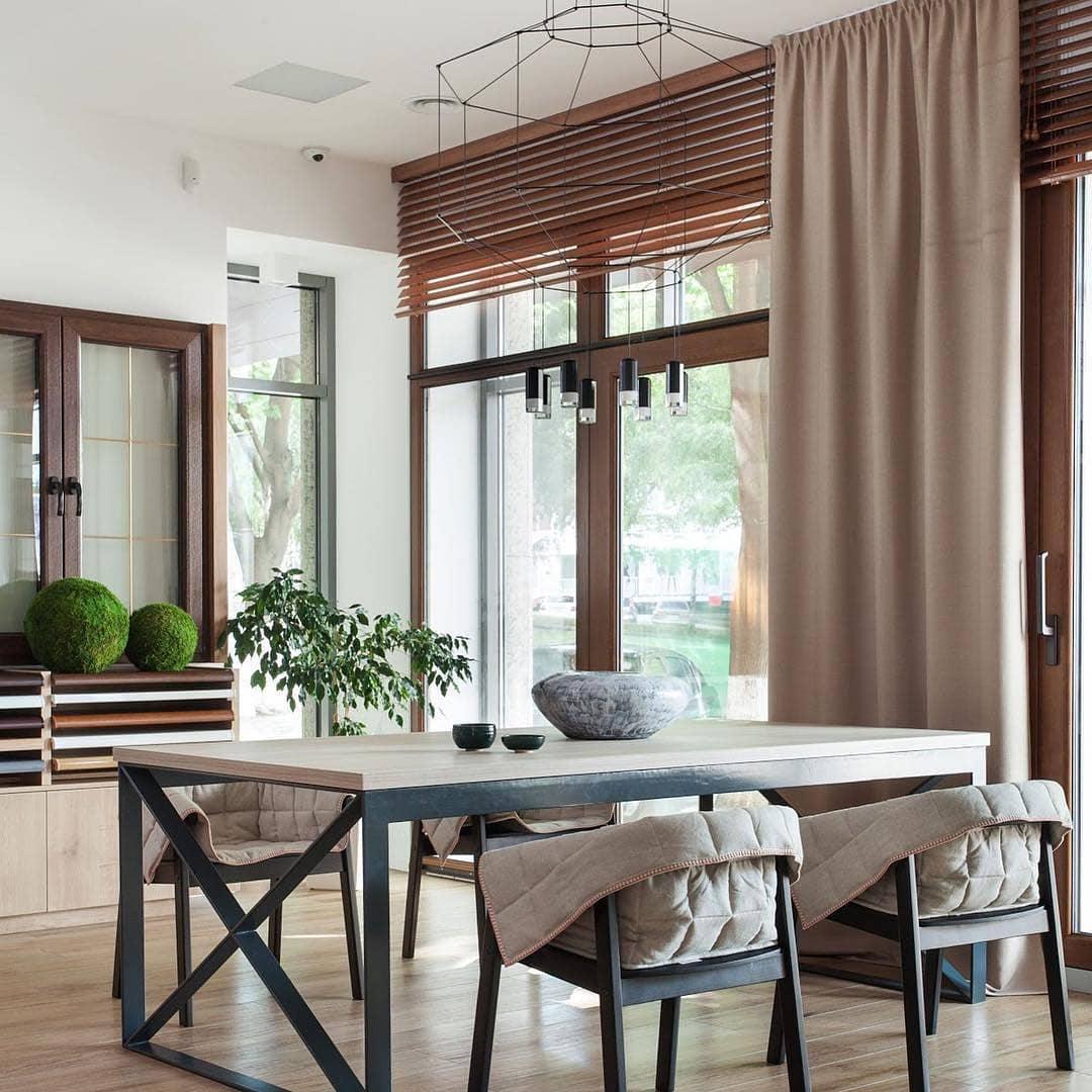 Orr Geometric Style Metal Acrylic Pendant Light Living Room Dining Room