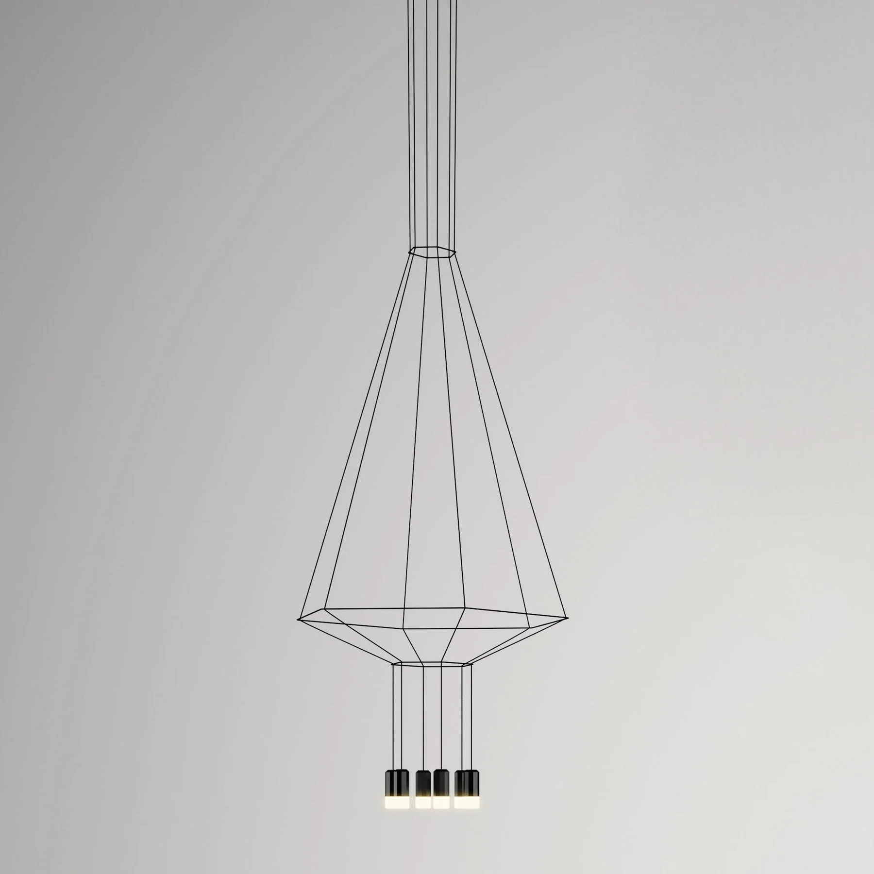 Orr Geometric Style Metal Acrylic Pendant Light Living Room Dining Room