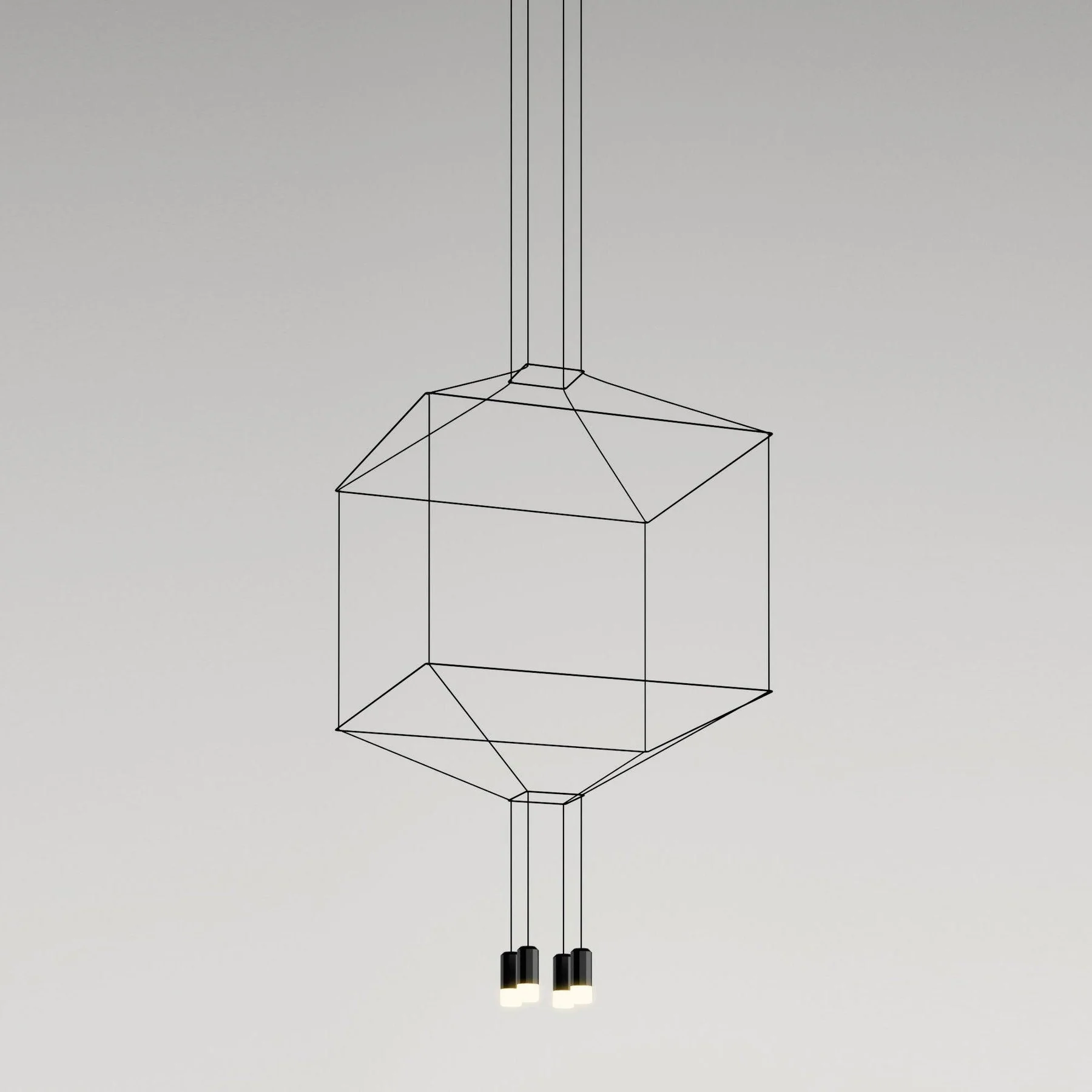 Orr Geometric Style Metal Acrylic Pendant Light Living Room Dining Room