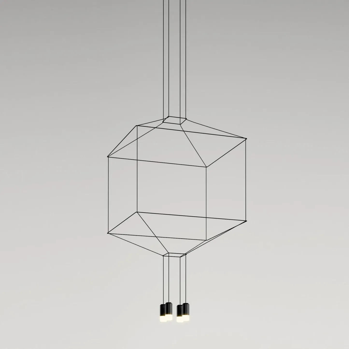 Orr Geometric Style Metal Acrylic Pendant Light Living Room Dining Room