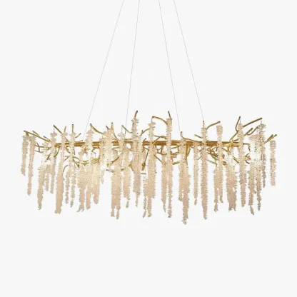 Marilyn Gorgeous Nordic Metal Glass Chandelier Living Room Dining Room