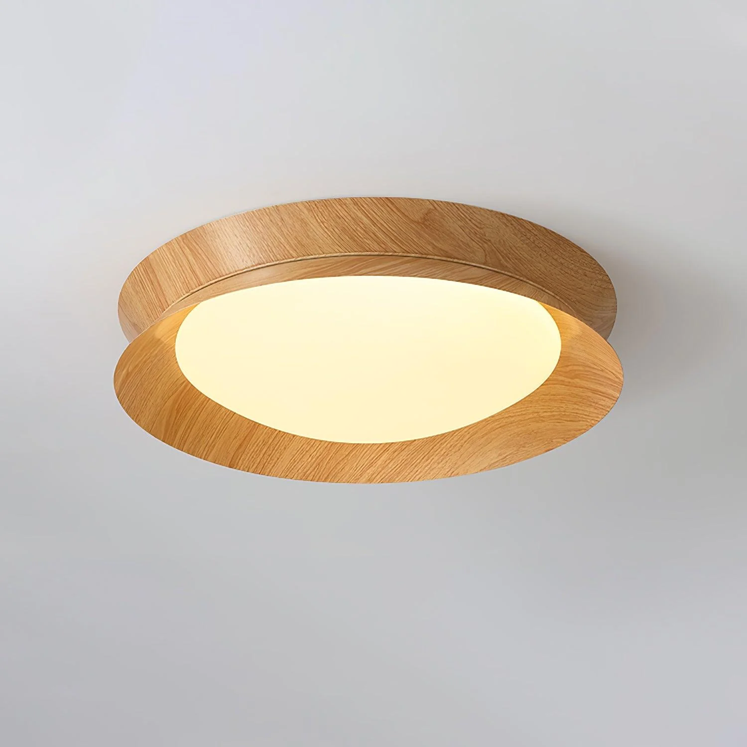 Muto Modern Round Metal Acrylic Ceiling Light Bedroom