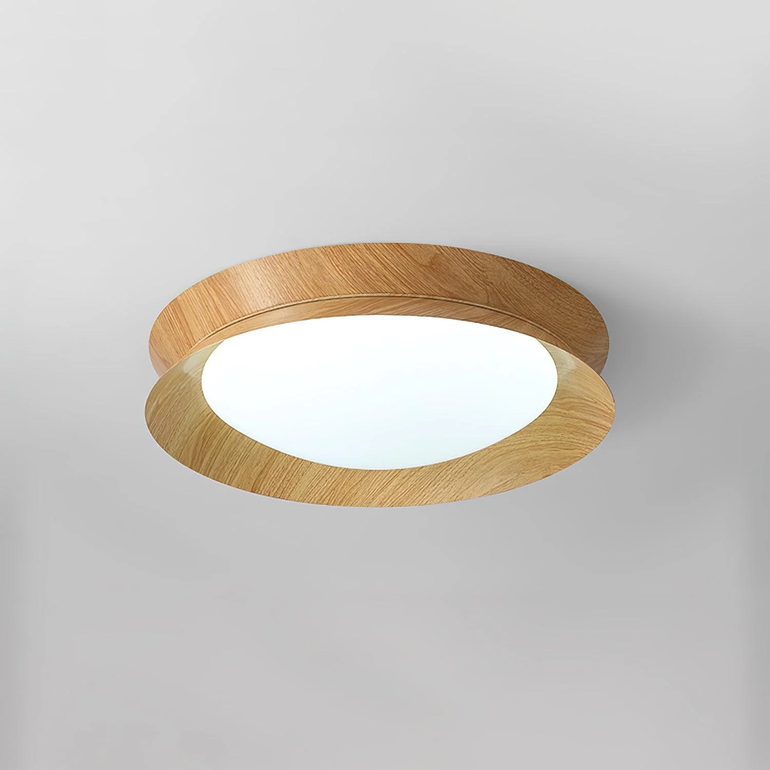 Muto Modern Round Metal Acrylic Ceiling Light Bedroom
