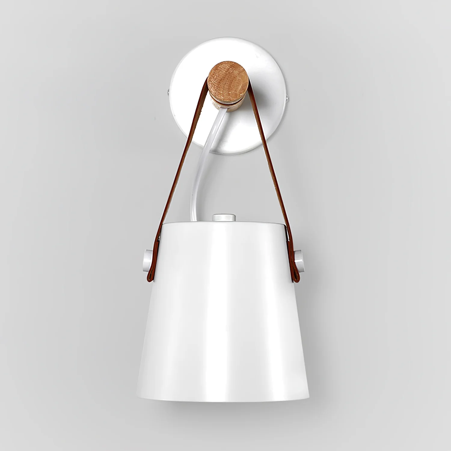 Ozawa Modern Conical Simplicity Wooden Wall Light Living Room