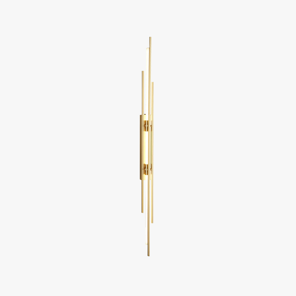 Meza Modern Long Metal Acrylic Wall Light Bedroom Hallway Living Room
