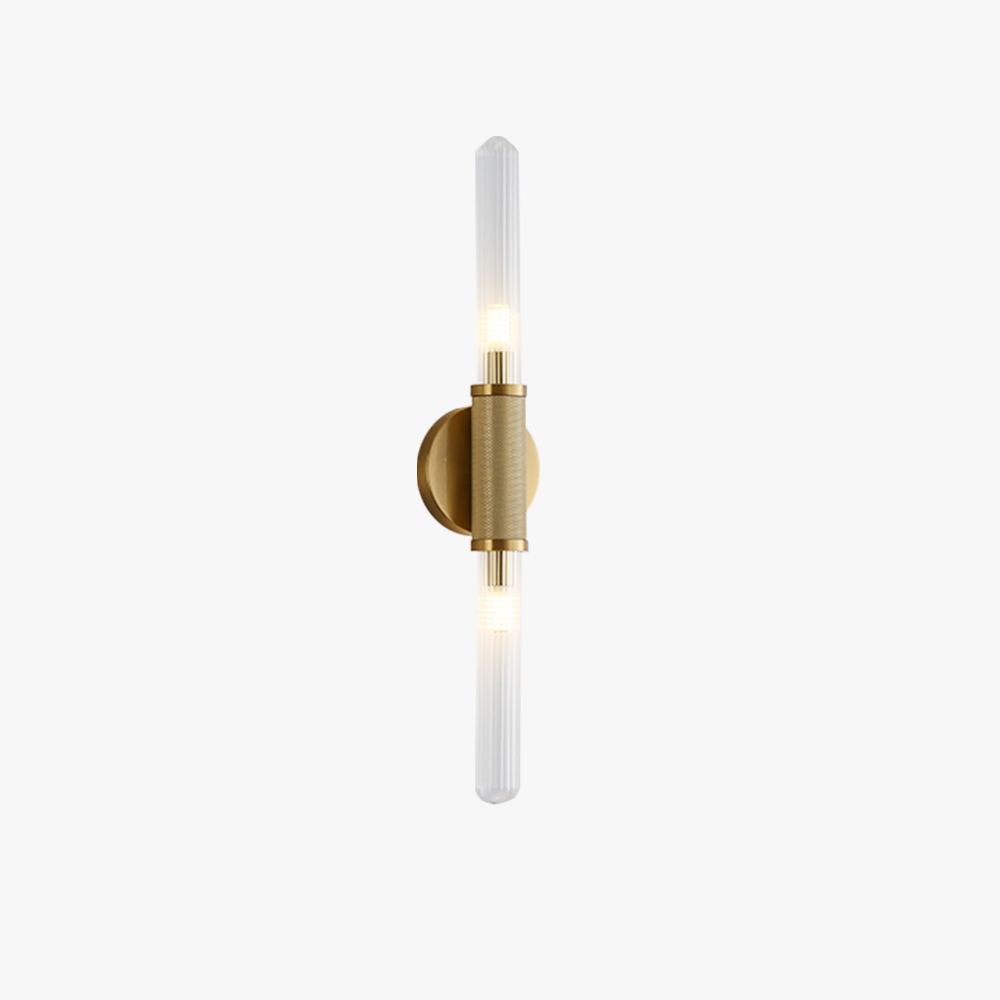 Meza Modern Long Pole Glass Luxury Wall Light Shades Hallway Bedroom Living Room