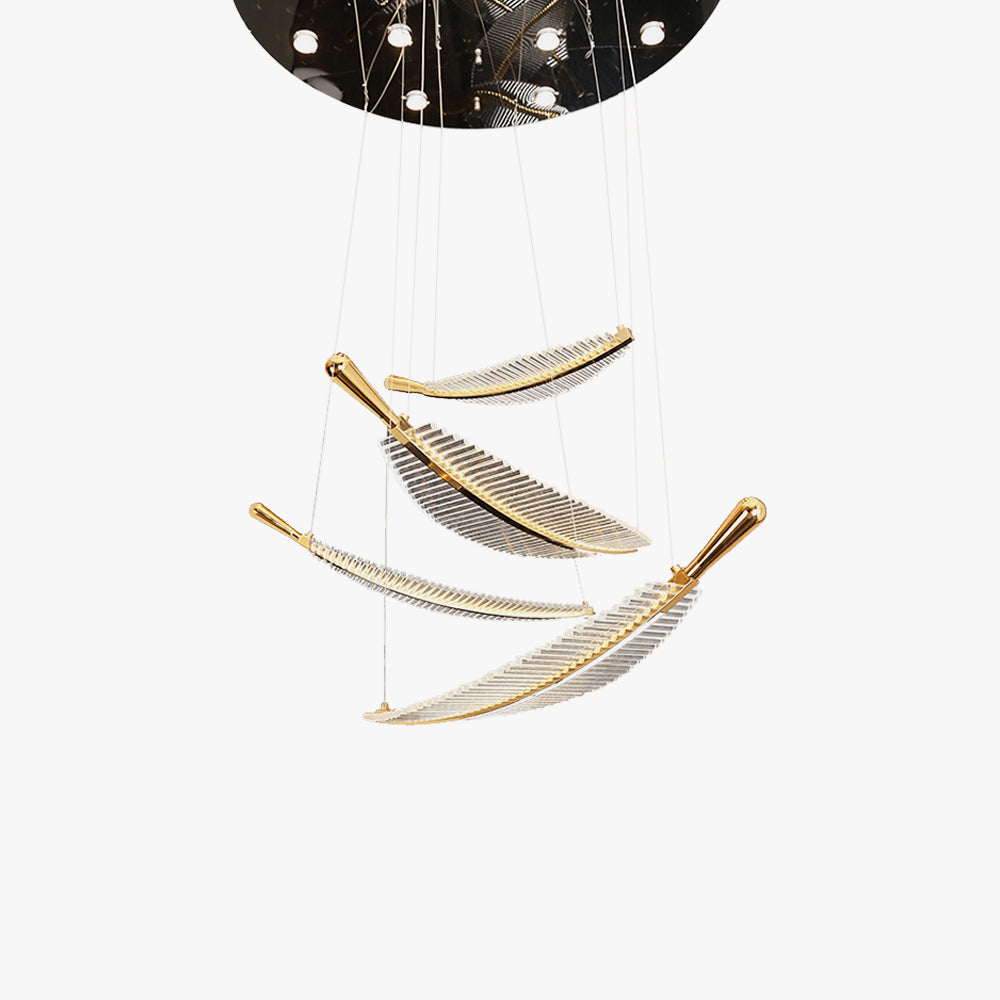 Nielsen Nordic Luxury LED Pendant Light Metal Acrylic Hotel Living Room