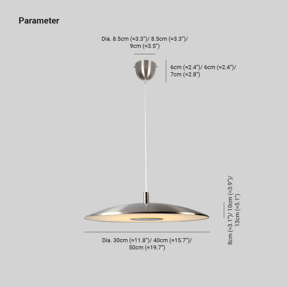 Cairns Post Modern Simple Metal Pendant Light Dining Room