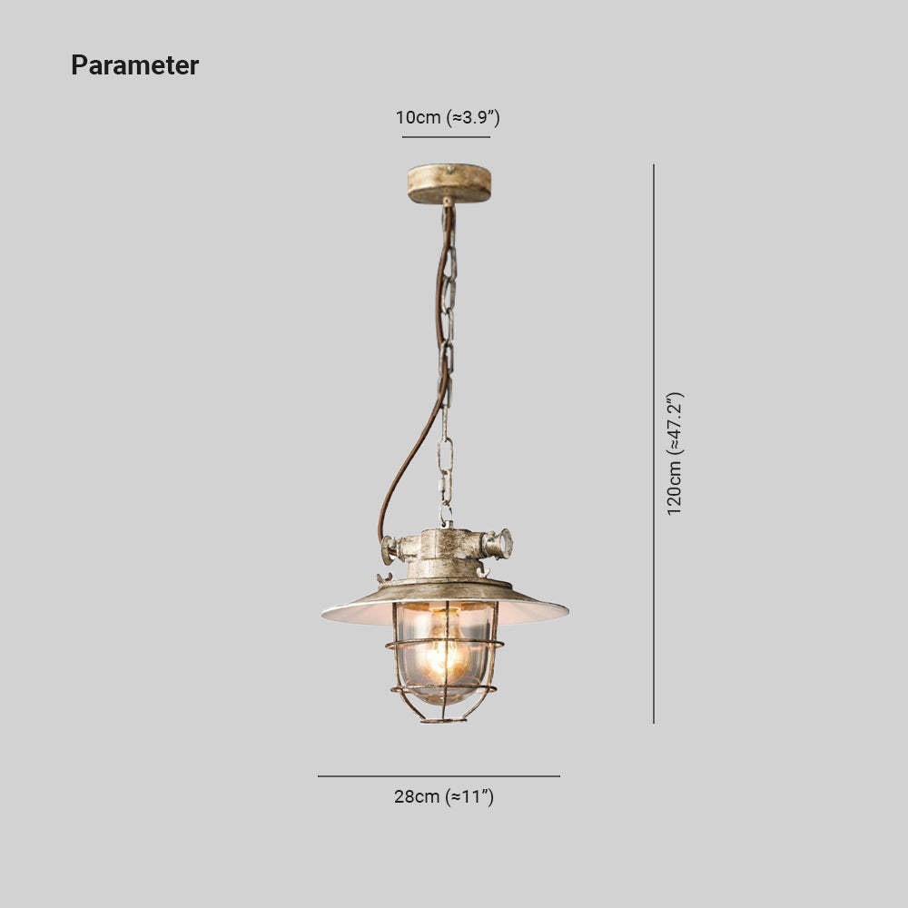 Alessio Pendant Light dimensions: metal and glass. Alessio Industrial Metal Glass Pendant Light Bedroom