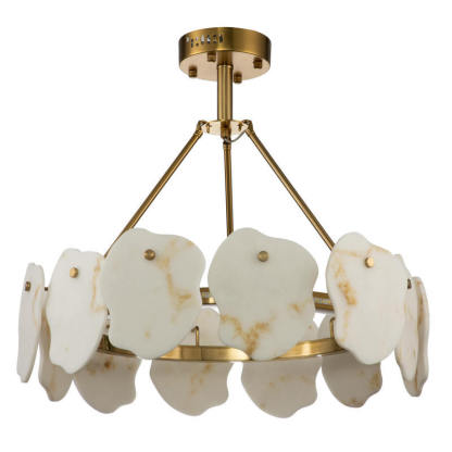 Marilyn Modern Marble Round Pendant Light Living Room