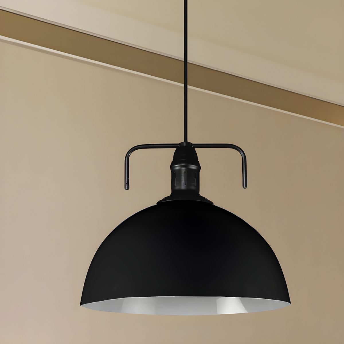 Morandi Black Dome Pendant Light