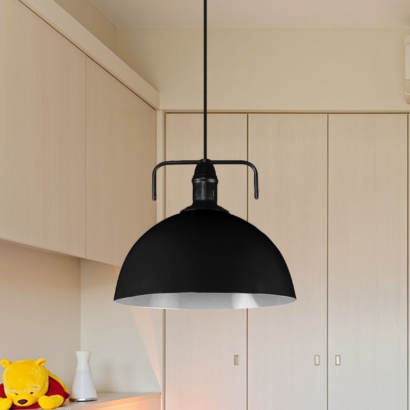 Morandi Black Metal Pendant Light Fixture