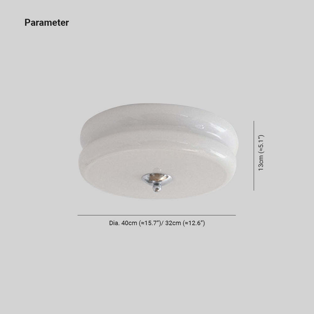 Morandi Modern Round Flush Mount Ceiling Light