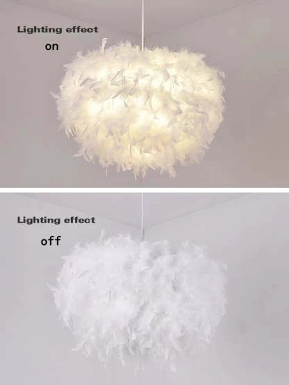 O'Moore Nordic Art Deco Feather Pendant Light