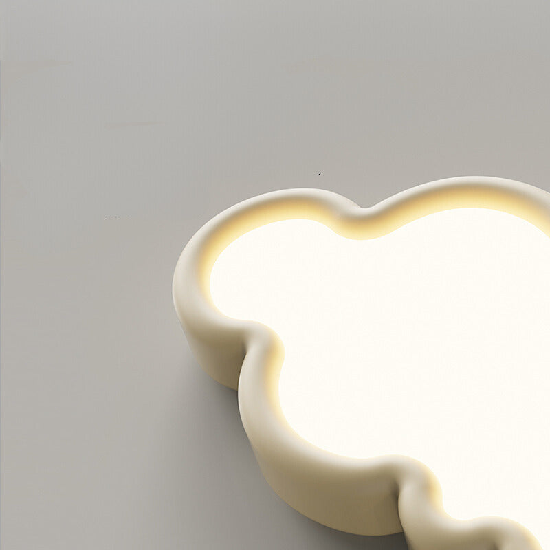 Minori Modern Cloud Flush Mount Ceiling Light Metal Bedroom