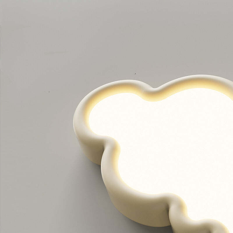 Minori Modern Cloud Flush Mount Ceiling Light Metal Bedroom