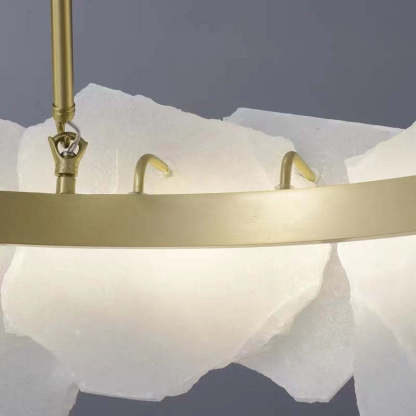 Marilyn Modern Marble Round Pendant Light Living Room