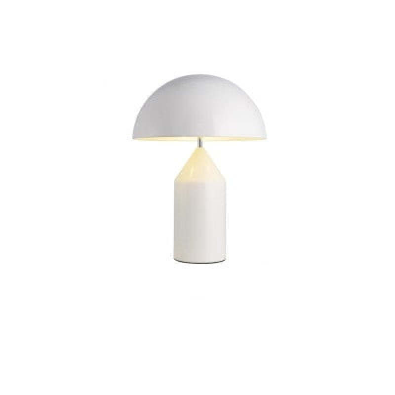 Salgado Table Lamp Mushroom Modern, Metal, Black/White/Gold, Dining room