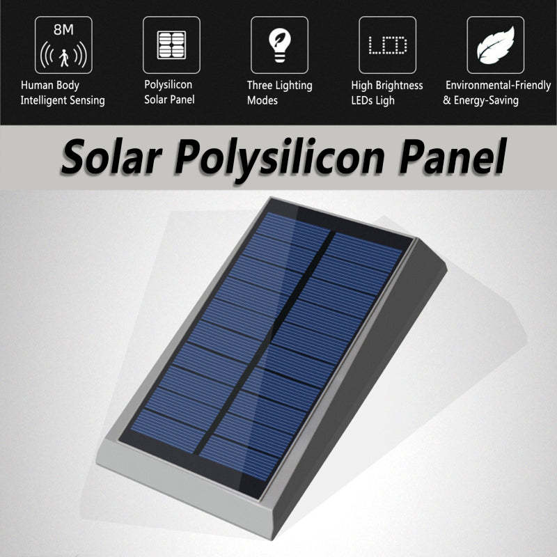Orr Solar Outdoor Wall Lamp Motion Sensor 18 LED For Garden