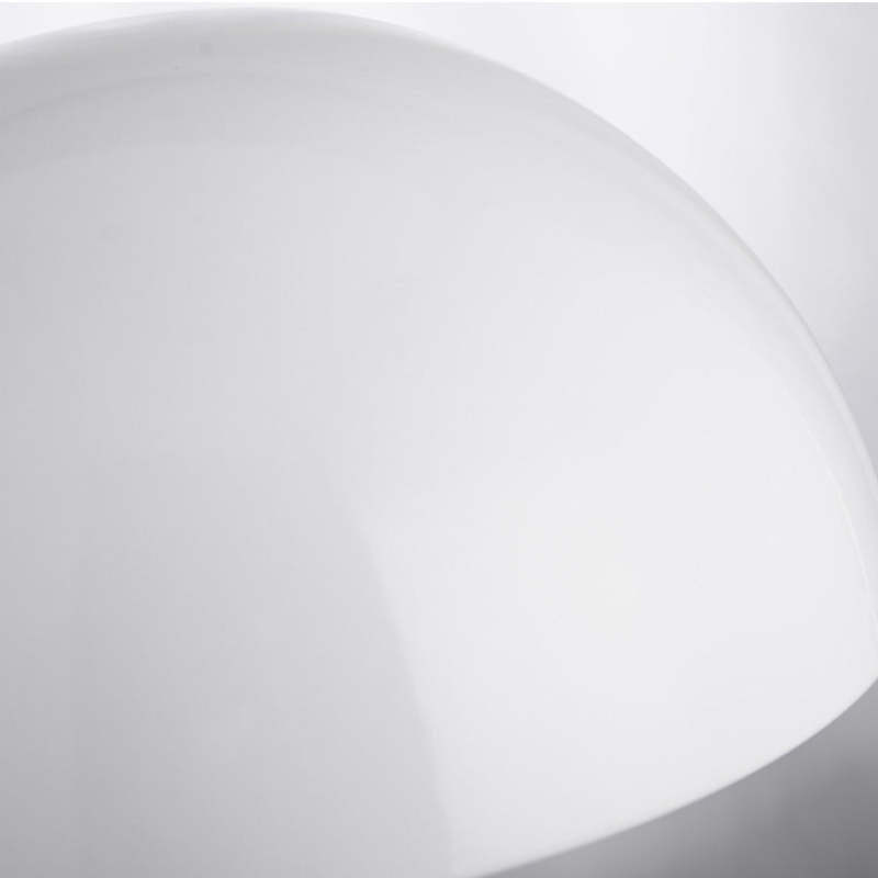Salgado Table Lamp Mushroom Modern, Metal, Black/White/Gold, Dining room