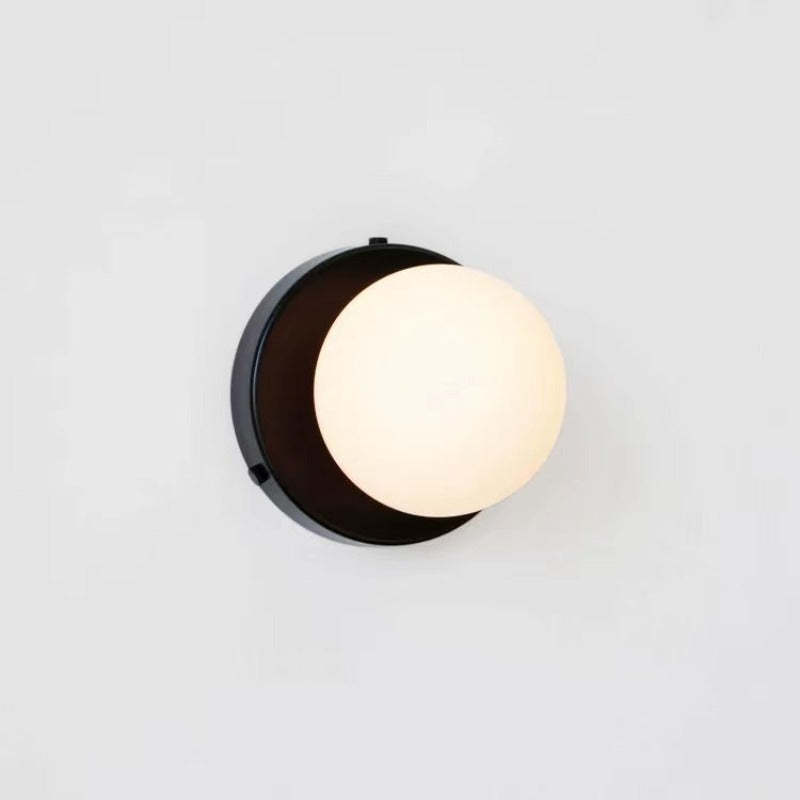 Valentina Modern LED Indoor Wall Lamp Black Metal Bedroom