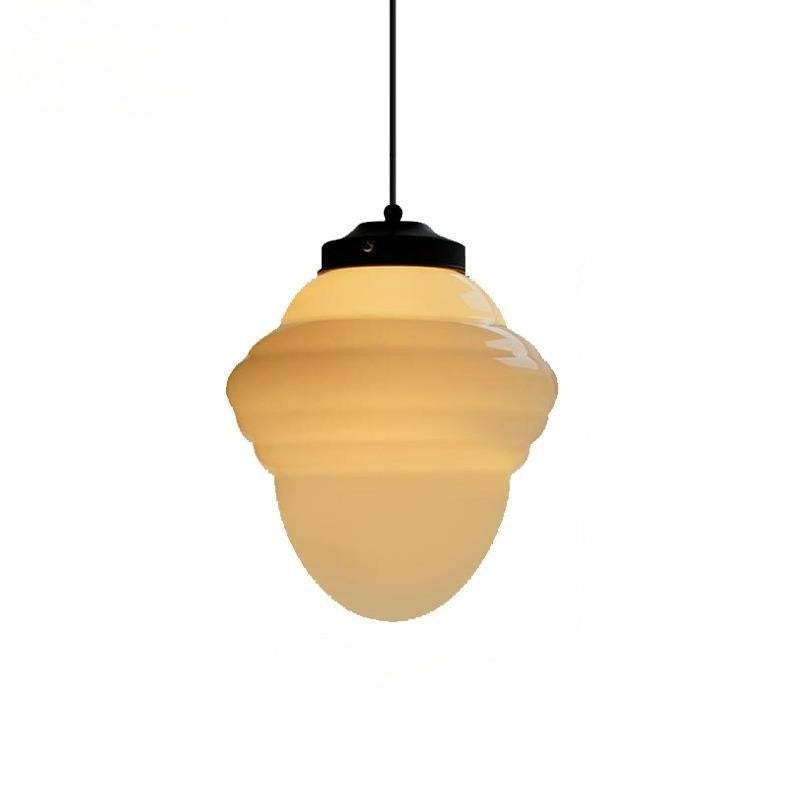 Hailie Minimalist LED Pendant Light Glass Dining Room