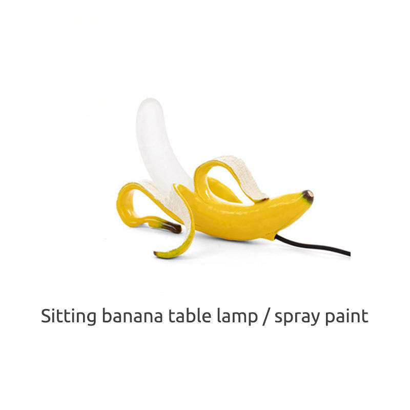 Celesta Banana Table Lamp - Spray Paint Design