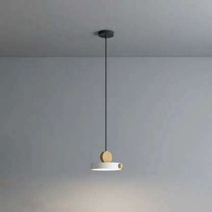 Morandi Design Pendant Light Metal Wood Living Room