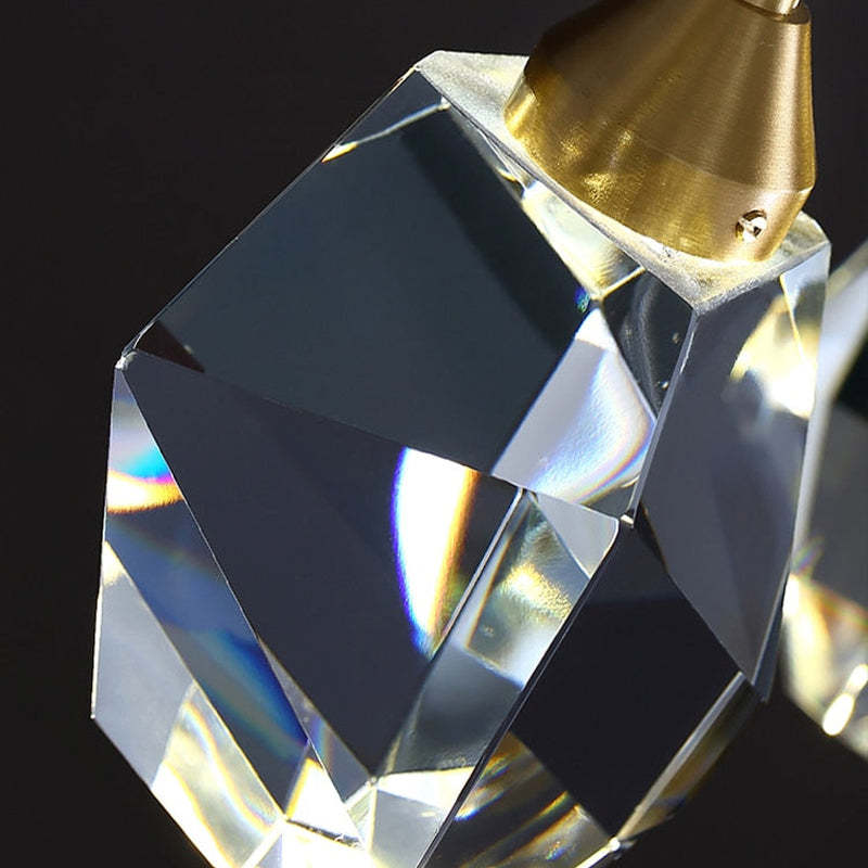 Kristy Moonshadow Crystal Pendant Light Bedroom Dining Room