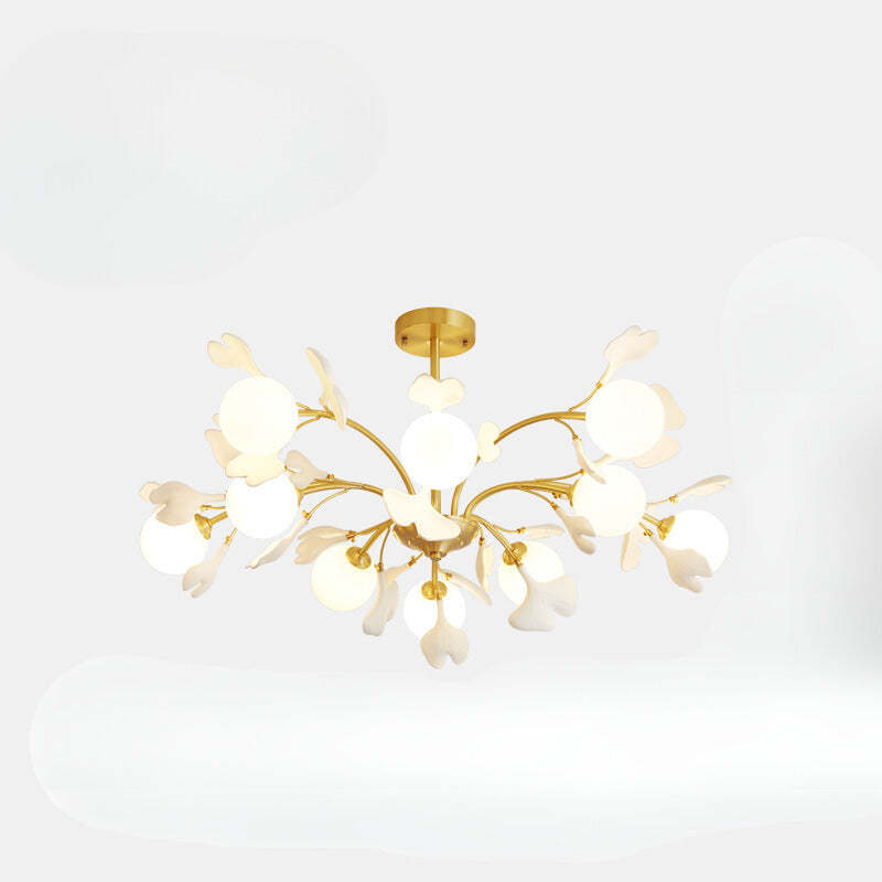 Olivia Luxury Creative Minimalist Chandelier Glass Bedroom