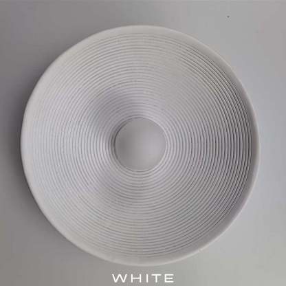 Elif Modern Round Indoor Wall Lamp Wood Bedroom Living Room