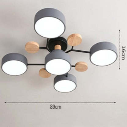 Sienna Ceiling Light, 4/5/6/7 Head