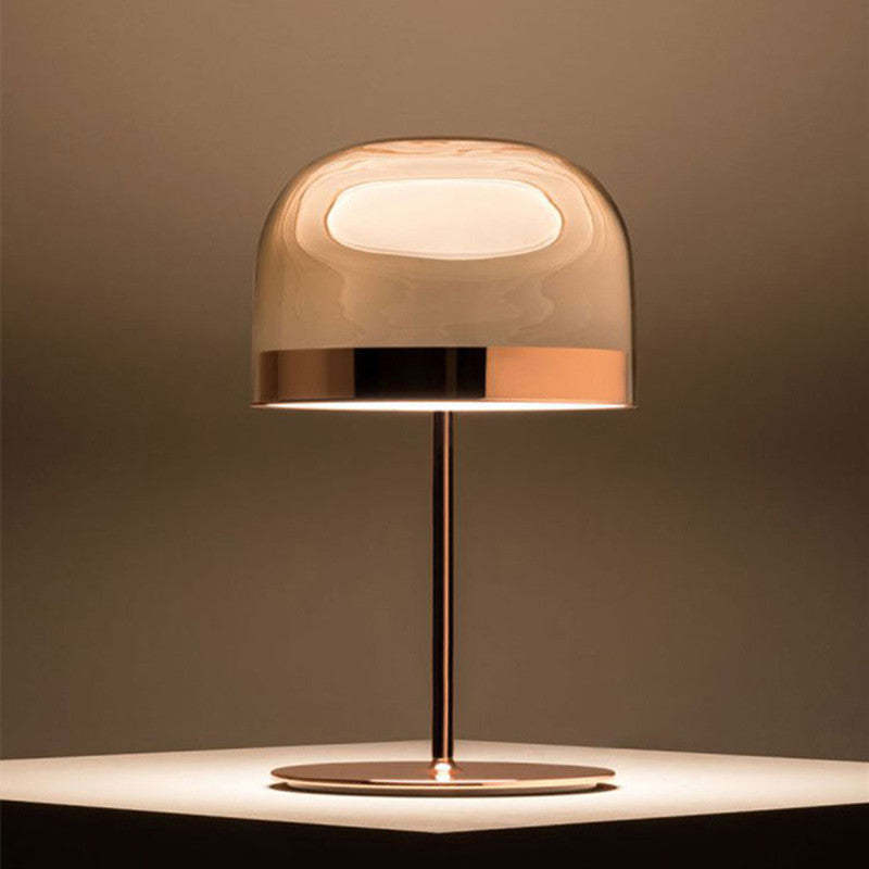 Mushroom Glass Table Lamp