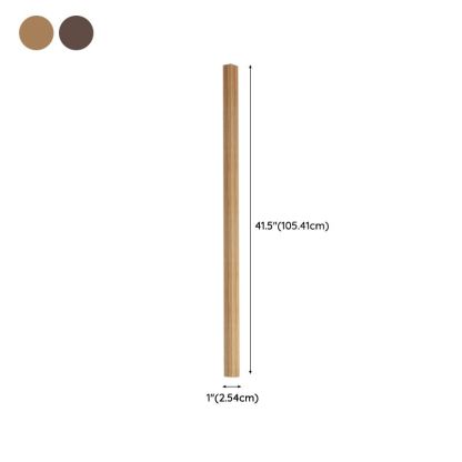 Ozawa Minimalist Linear Nature Wooden  Floor Lamp