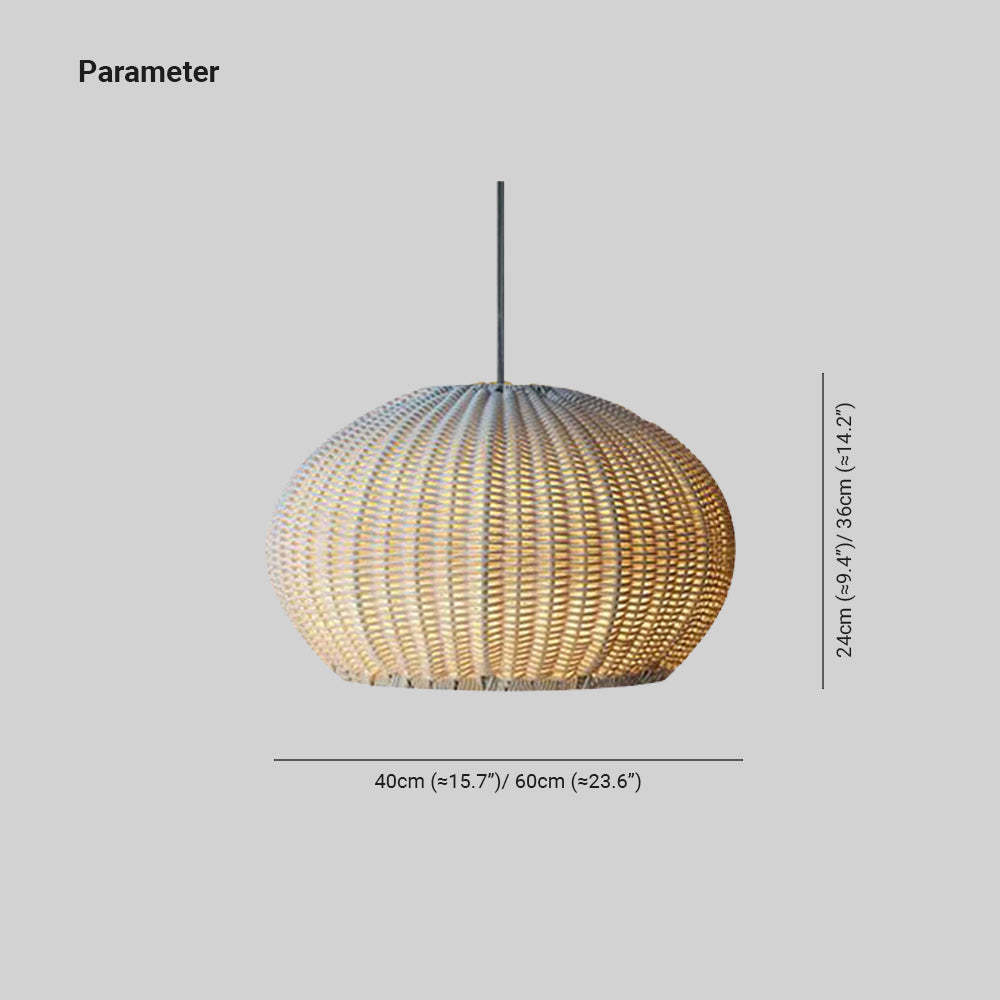 Ritta Modern Lantern Pendant Light, Metal/Acrylic, Beige/Coffee